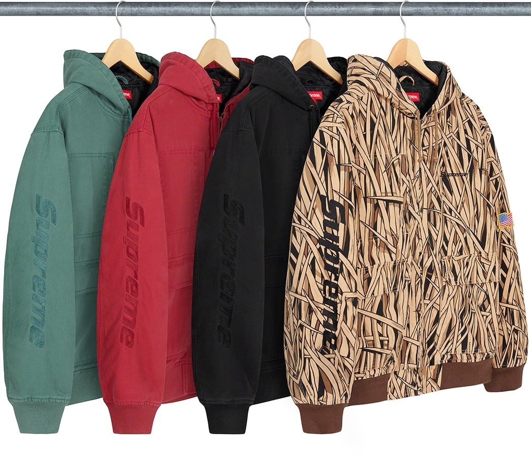 Canvas Hooded Work Jacket